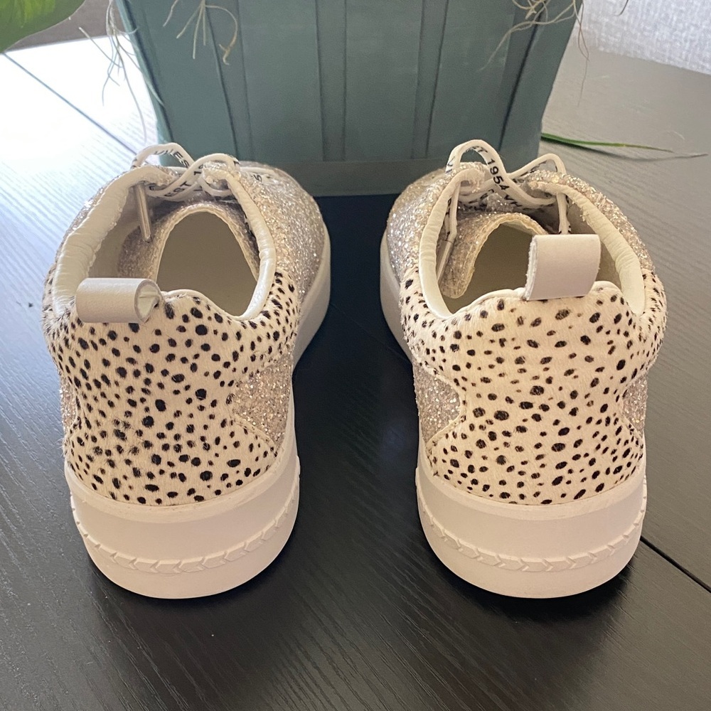 Vintage Havana Glittery Beige Sneakers - Picture 2 of 5